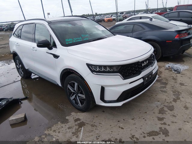 Продажа на аукционе авто 2022 Kia Sorento S, vin: 5XYRL4LC6NG085584, номер лота: 45625150