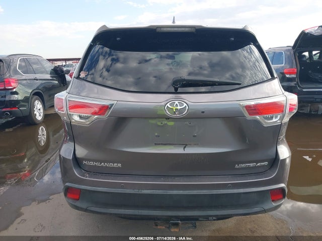 Toyota Highlander Limited V6 2015 5TDDKRFH6FS073277 Image 16