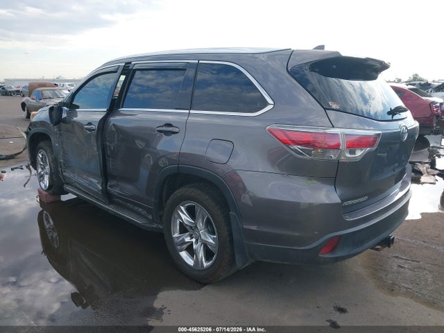 Toyota Highlander Limited V6 2015 5TDDKRFH6FS073277 Image 3