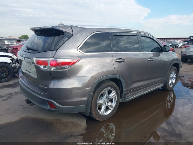 Toyota Highlander Limited V6 2015 5TDDKRFH6FS073277 Image 4