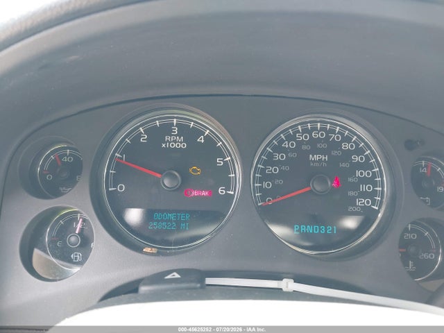 45625252 :رقم المزاد ، 1GNFK13007R260031 vin ، 2007 Chevrolet Tahoe Ltz مزاد بيع