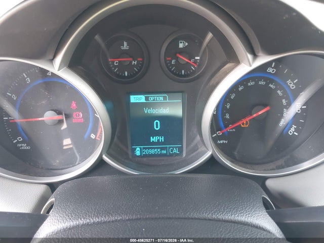1G1PB5SG9G7179164 Chevrolet Cruze Limited Ls Manual