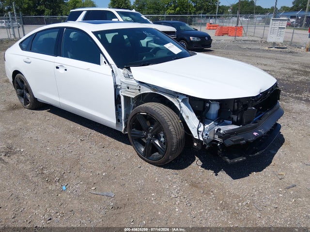 2026 Honda Accord Hybrid Sport-l მანქანა იყიდება აუქციონზე, vin: 1HGCY2F70TA014986, აუქციონის ნომერი: 45625299