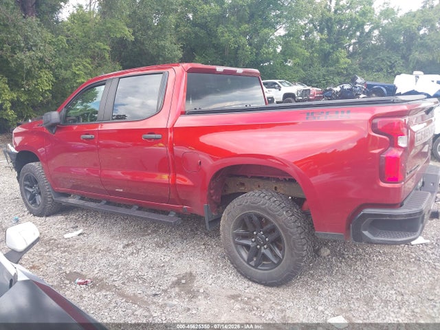 1GCPYCEH7MZ365106 Chevrolet Silverado 1500 4wd Short Bed Custom Trail Boss