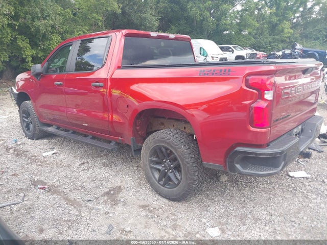 1GCPYCEH7MZ365106 Chevrolet Silverado 1500 4wd Short Bed Custom Trail Boss