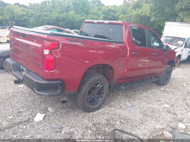1GCPYCEH7MZ365106 Chevrolet Silverado 1500 4wd Short Bed Custom Trail Boss