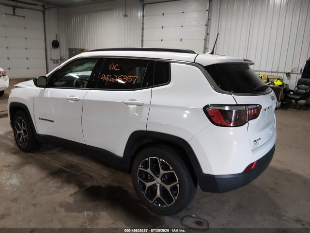 Aukcja sprzedaży 2024 Jeep Compass Latitude 4x4, vin: 3C4NJDBN0RT606174, numer aukcji: 45625357