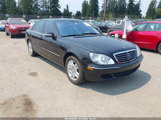 Auction sale of the 2003 Mercedes-benz S 500, vin: WDBNG75J03A329001, lot number: 45625362