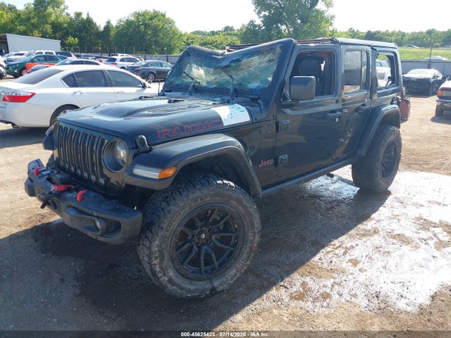 2019 Jeep Wrangler Unlimited Rubicon 4x4 მანქანა იყიდება აუქციონზე, vin: 1C4HJXFG5KW525326, აუქციონის ნომერი: 45625423