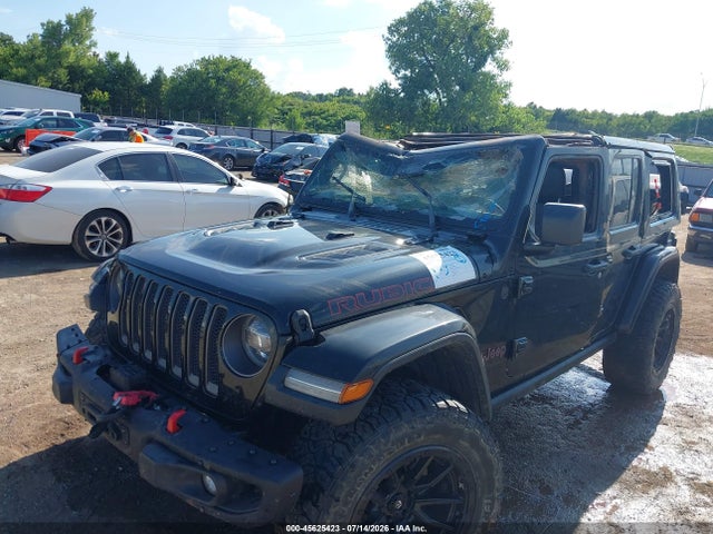 2019 Jeep Wrangler Unlimited Rubicon 4x4 მანქანა იყიდება აუქციონზე, vin: 1C4HJXFG5KW525326, აუქციონის ნომერი: 45625423
