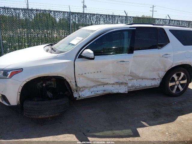 2020 Chevrolet Traverse Fwd Lt Leather მანქანა იყიდება აუქციონზე, vin: 1GNERHKW4LJ245272, აუქციონის ნომერი: 45625455