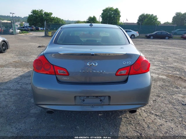 2015 Infiniti Q40 მანქანა იყიდება აუქციონზე, vin: JN1CV6ARXFM523044, აუქციონის ნომერი: 45625474
