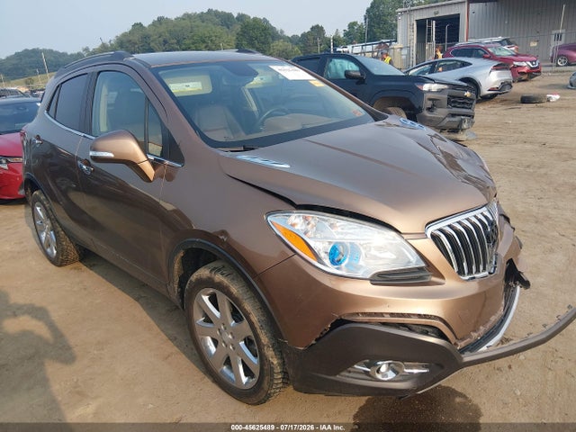 2016 Buick Encore Leather მანქანა იყიდება აუქციონზე, vin: KL4CJGSB9GB587227, აუქციონის ნომერი: 45625489