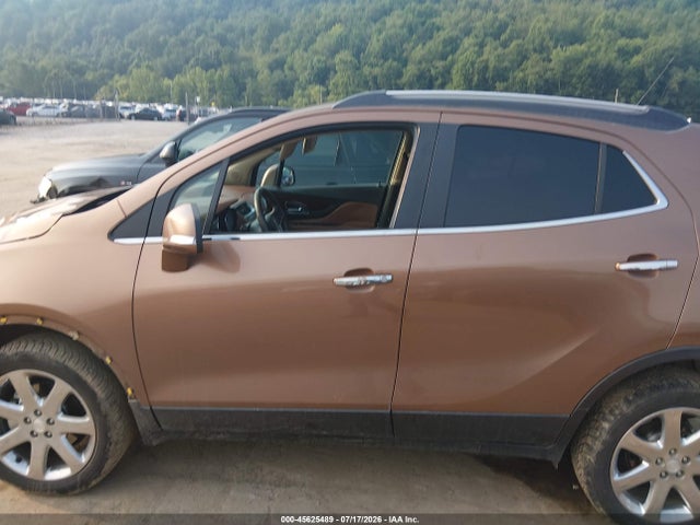 2016 Buick Encore Leather მანქანა იყიდება აუქციონზე, vin: KL4CJGSB9GB587227, აუქციონის ნომერი: 45625489