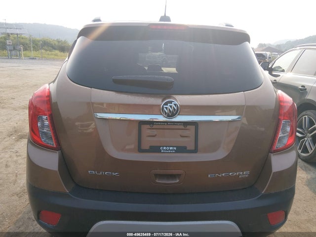 2016 Buick Encore Leather მანქანა იყიდება აუქციონზე, vin: KL4CJGSB9GB587227, აუქციონის ნომერი: 45625489