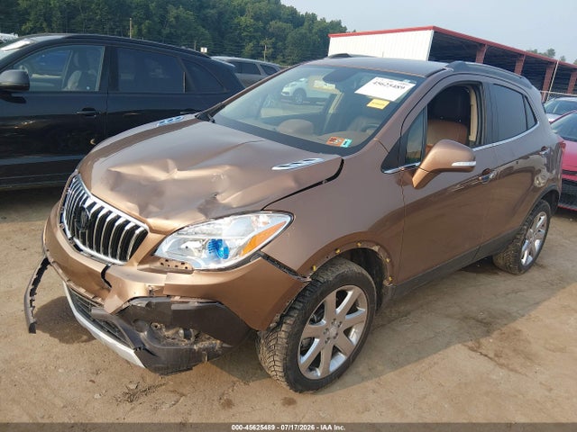 2016 Buick Encore Leather მანქანა იყიდება აუქციონზე, vin: KL4CJGSB9GB587227, აუქციონის ნომერი: 45625489