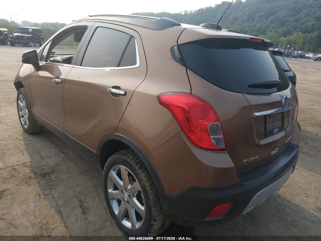 2016 Buick Encore Leather მანქანა იყიდება აუქციონზე, vin: KL4CJGSB9GB587227, აუქციონის ნომერი: 45625489