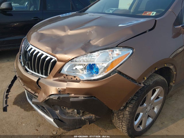 2016 Buick Encore Leather მანქანა იყიდება აუქციონზე, vin: KL4CJGSB9GB587227, აუქციონის ნომერი: 45625489