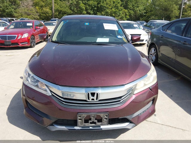 Продаж на аукціоні авто 2016 Honda Accord Lx, vin: 1HGCR2F33GA078665, номер лоту: 45625501