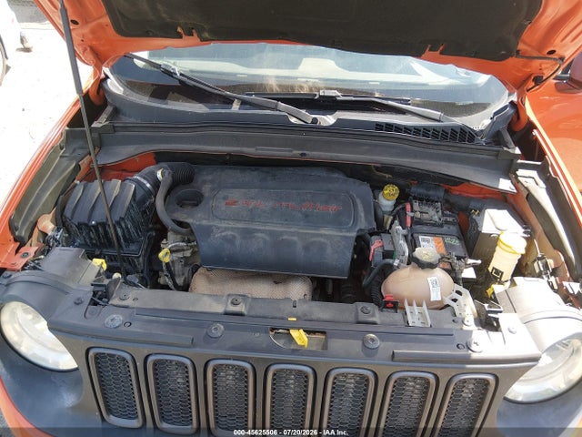 Продажа на аукционе авто 2015 Jeep Renegade Trailhawk, vin: ZACCJBCT0FPB64656, номер лота: 45625506