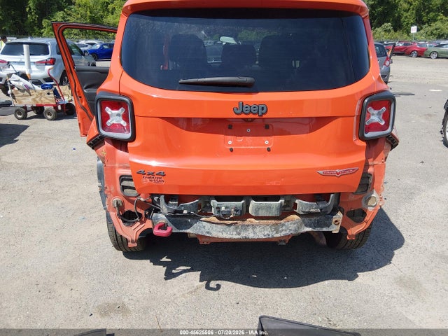 Продажа на аукционе авто 2015 Jeep Renegade Trailhawk, vin: ZACCJBCT0FPB64656, номер лота: 45625506