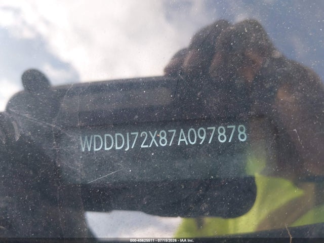 Aukcja sprzedaży 2007 Mercedes-benz Cls 550, vin: WDDDJ72X87A097878, numer aukcji: 45625511