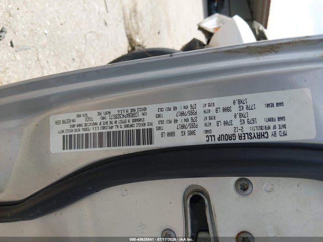 45625541 :رقم المزاد ، 1C6RD6KP4CS235171 vin ، 2012 Ram 1500 Tradesman مزاد بيع