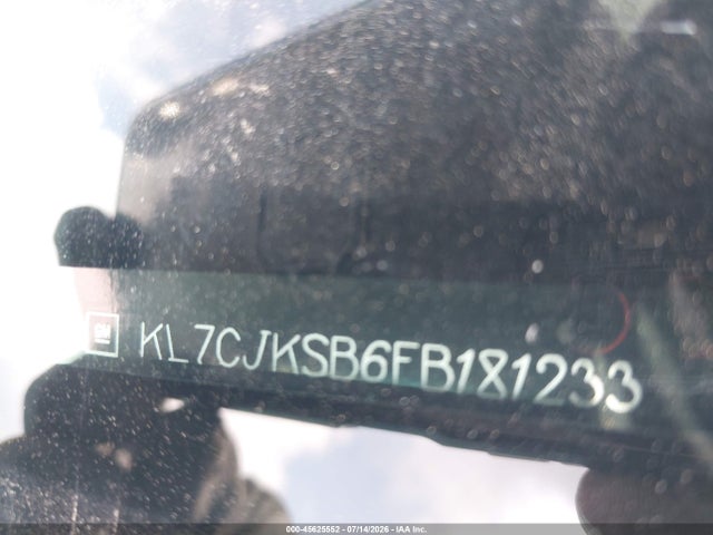 Продажа на аукционе авто 2015 Chevrolet Trax 1ls, vin: KL7CJKSB6FB181233, номер лота: 45625552