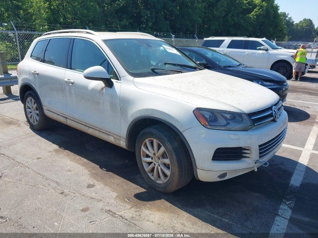 45625597 :رقم المزاد ، WVGFK9BP6CD004713 vin ، 2012 Volkswagen Touareg Tdi Sport مزاد بيع