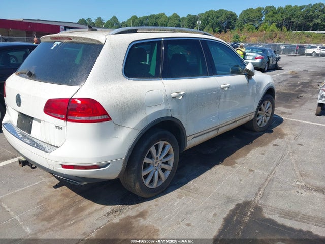 45625597 :رقم المزاد ، WVGFK9BP6CD004713 vin ، 2012 Volkswagen Touareg Tdi Sport مزاد بيع