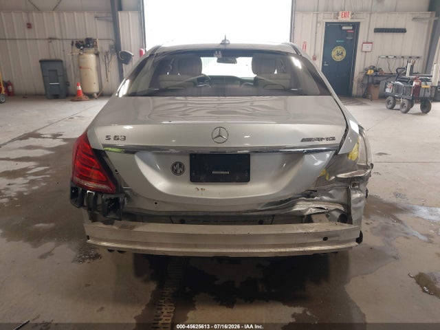 Aukcja sprzedaży 2016 Mercedes-benz Amg S 63 4matic, vin: WDDUG7JB0GA205494, numer aukcji: 45625613