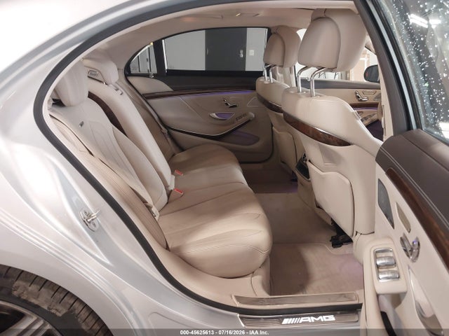 Aukcja sprzedaży 2016 Mercedes-benz Amg S 63 4matic, vin: WDDUG7JB0GA205494, numer aukcji: 45625613