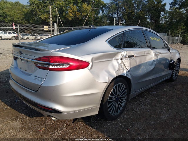 2017 Ford Fusion Hybrid Titanium მანქანა იყიდება აუქციონზე, vin: 3FA6P0RU4HR323075, აუქციონის ნომერი: 45625629