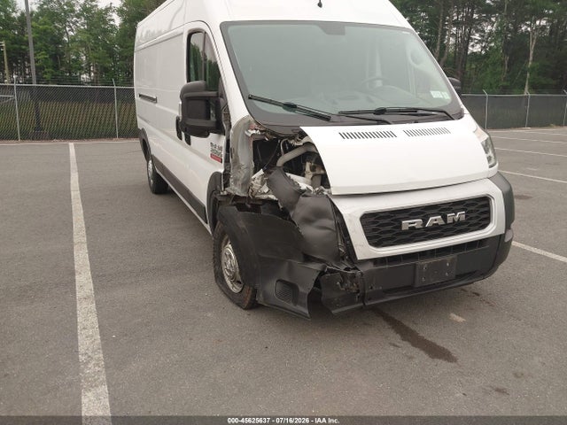 Продаж на аукціоні авто 2019 Ram Promaster 2500 High Roof 159 Wb, vin: 3C6TRVDG1KE532432, номер лоту: 45625637