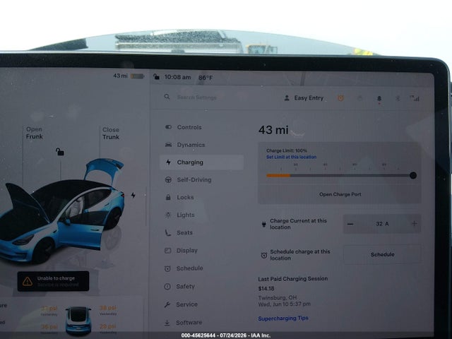 Aukcja sprzedaży 2023 Tesla Model 3 Rear-wheel Drive, vin: 5YJ3E1EA0PF491610, numer aukcji: 45625644