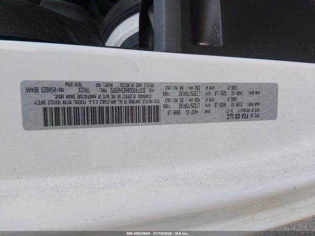 Продаж на аукціоні авто 2017 Ram Promaster 2500 High Roof 159 Wb, vin: 3C6TRVDG0HE542975, номер лоту: 45625660
