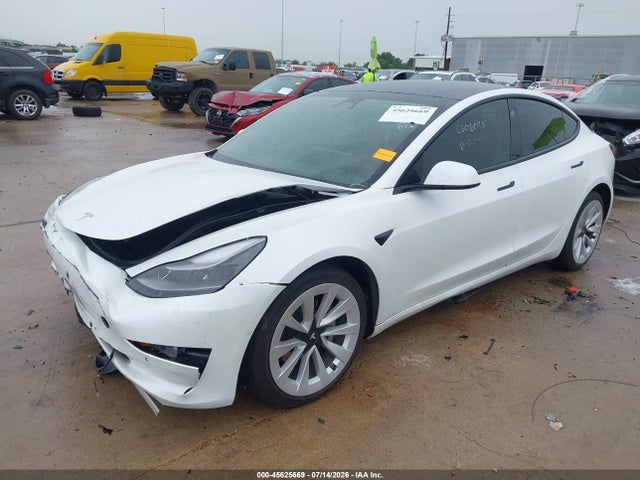Aukcja sprzedaży 2022 Tesla Model 3 Long Range Dual Motor All-wheel Drive, vin: 5YJ3E1EB9NF119642, numer aukcji: 45625669