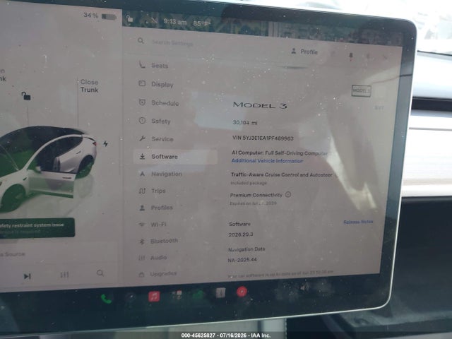 Продажа на аукционе авто 2023 Tesla Model 3 Rear-wheel Drive, vin: 5YJ3E1EA1PF489963, номер лота: 45625827