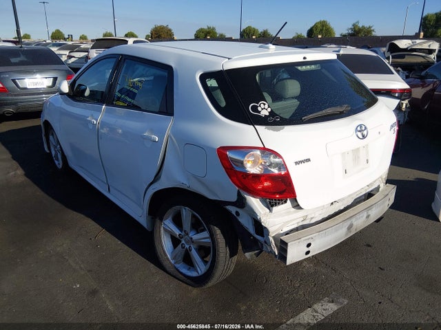 2009 Toyota Matrix S მანქანა იყიდება აუქციონზე, vin: 2T1KE40EX9C014827, აუქციონის ნომერი: 45625845