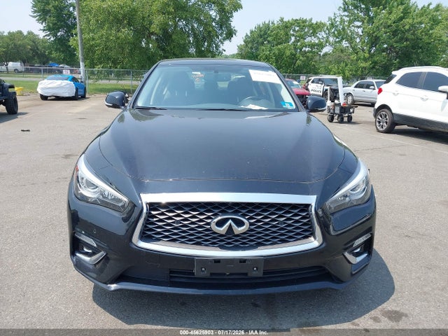 2019 Infiniti Q50 3.0t Luxe მანქანა იყიდება აუქციონზე, vin: JN1EV7AR5KM553223, აუქციონის ნომერი: 45625903