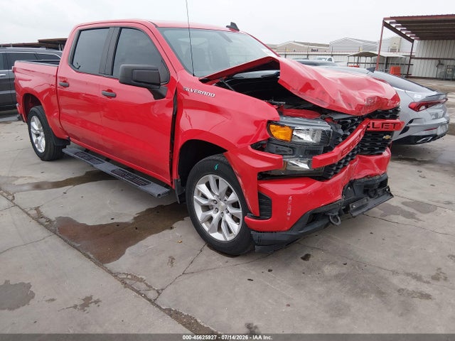 Продажа на аукционе авто 2020 Chevrolet Silverado 1500 2wd  Short Bed Custom, vin: 1GCPWBEK9LZ351119, номер лота: 45625927