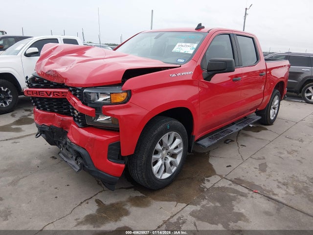 Продаж на аукціоні авто 2020 Chevrolet Silverado 1500 2wd  Short Bed Custom, vin: 1GCPWBEK9LZ351119, номер лоту: 45625927