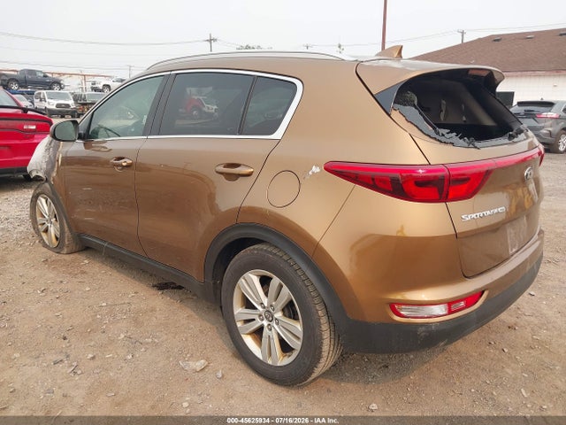 Продаж на аукціоні авто 2017 Kia Sportage Lx, vin: KNDPM3AC6H7043080, номер лоту: 45625934