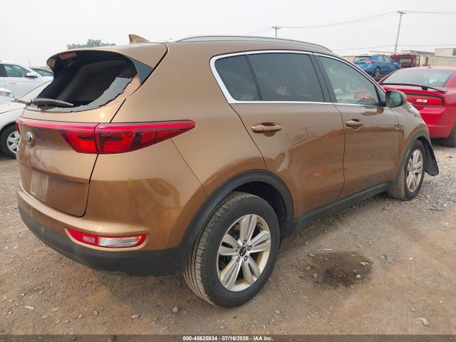 Продаж на аукціоні авто 2017 Kia Sportage Lx, vin: KNDPM3AC6H7043080, номер лоту: 45625934