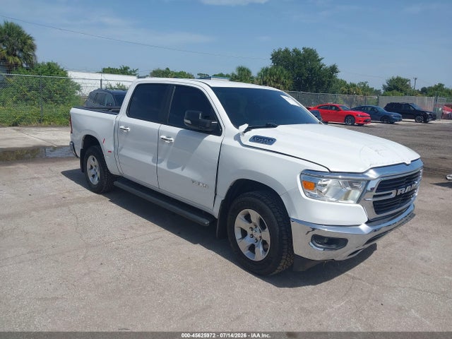 45625972 :رقم المزاد ، 1C6RREFT1LN372716 vin ، 2020 Ram 1500 Big Horn  4x2 5'7 Box مزاد بيع