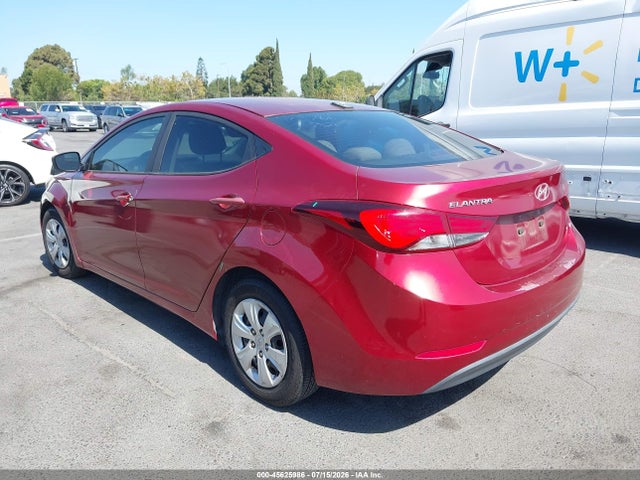 Aukcja sprzedaży 2016 Hyundai Elantra Se, vin: 5NPDH4AE7GH696106, numer aukcji: 45625986