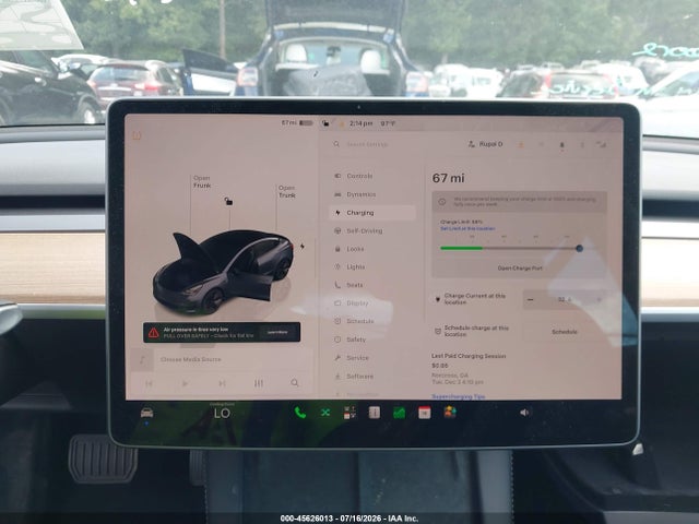 2023 Tesla Model 3 Rear-wheel Drive მანქანა იყიდება აუქციონზე, vin: 5YJ3E1EAXPF627175, აუქციონის ნომერი: 45626013