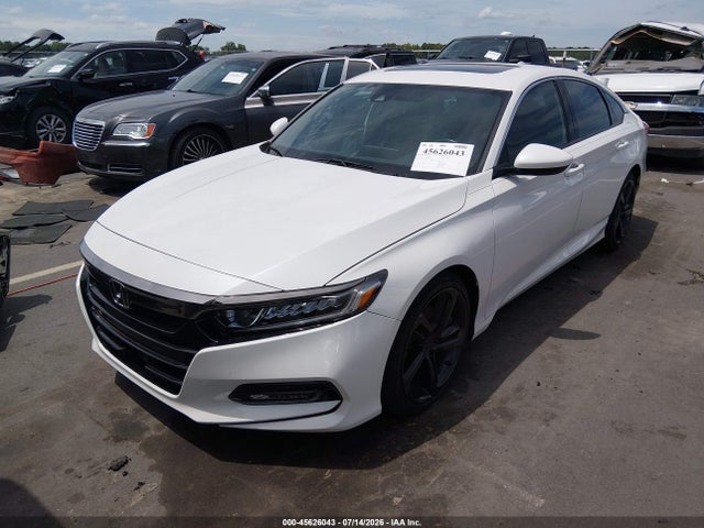 2018 Honda Accord Sport 2.0t მანქანა იყიდება აუქციონზე, vin: 1HGCV2F30JA036649, აუქციონის ნომერი: 45626043