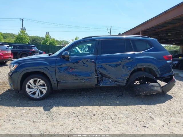 45626051 :رقم المزاد ، 1V2HR2CA1MC587661 vin ، 2021 Volkswagen Atlas 3.6l V6 Se W/technology مزاد بيع