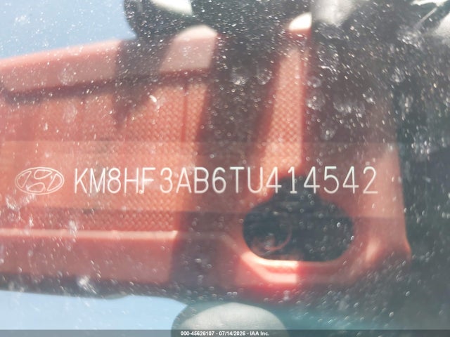 Продажа на аукционе авто 2026 Hyundai Kona Sel Sport, vin: KM8HF3AB6TU414542, номер лота: 45626107